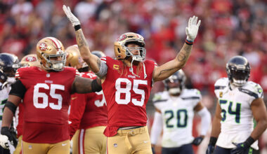 Seattle Seahawks 49ers George Kittle NFC West...