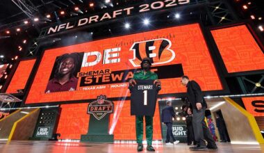 Who the Cincinnati Bengals selected in 2025