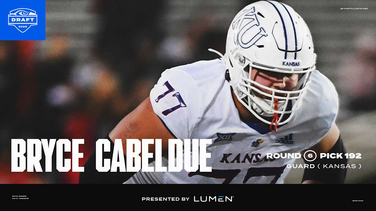 Guard, Bryce Cabeldue, Kansas, Pick No. 192