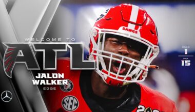 Falcons select Jalon Walker with No. 15 pick in 2025 NFL Draft