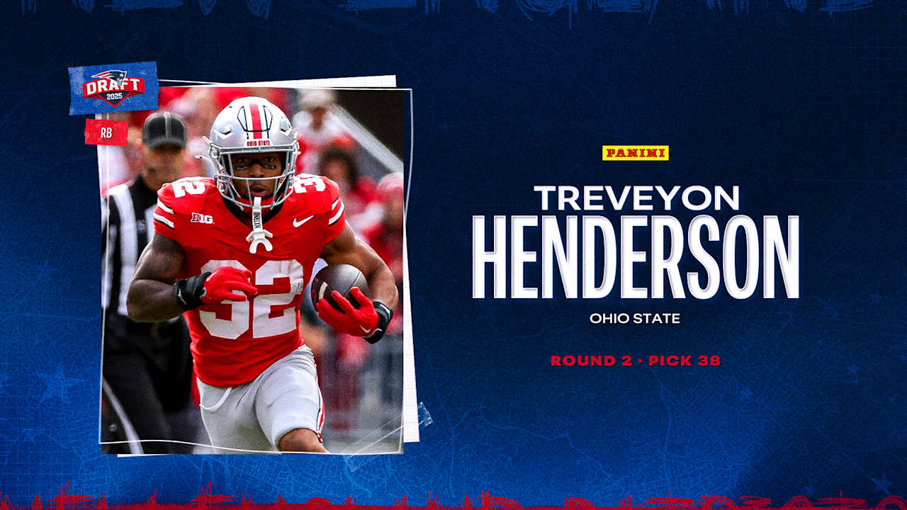 Patriots Add Explosive Playmaker TreVeyon Henderson at No. 38