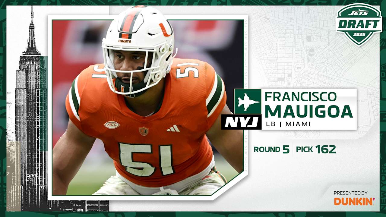 Linebacker Francisco Mauigoa, Miami, Round 5, Pick 162