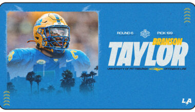 Offensive Lineman Branson Taylor, Pittsburgh