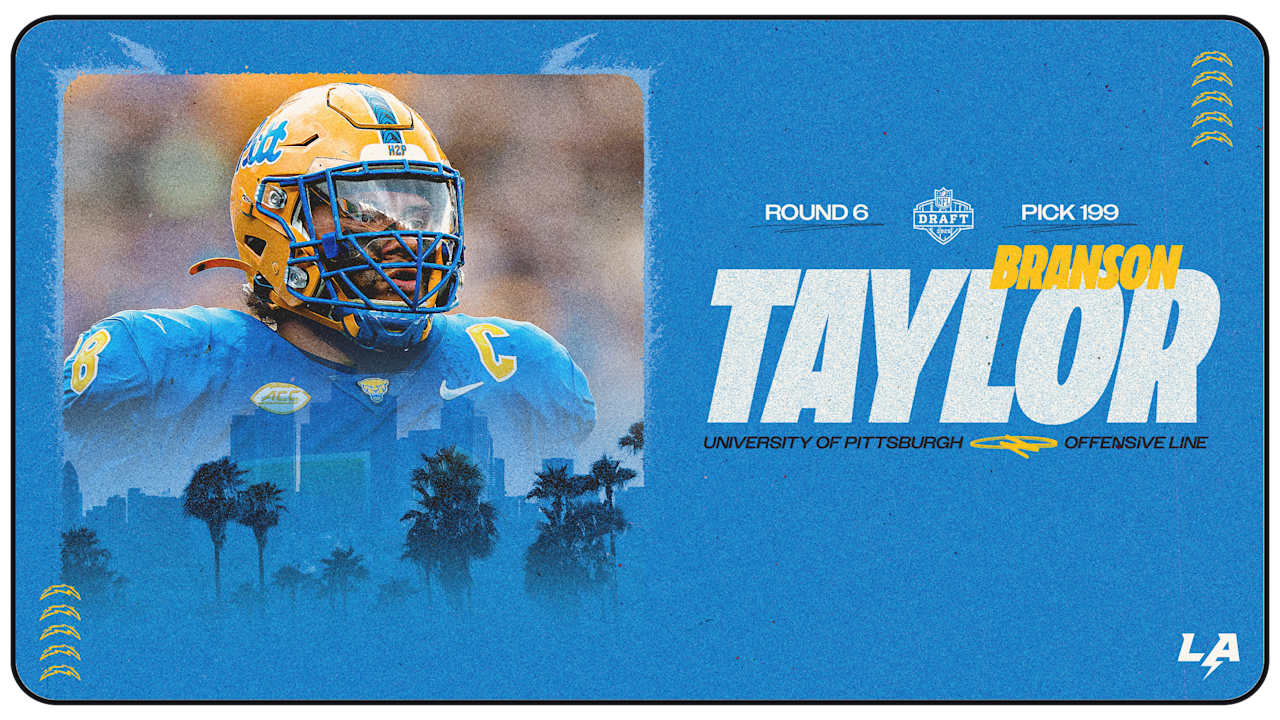 Offensive Lineman Branson Taylor, Pittsburgh