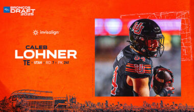 Broncos select TE Caleb Lohner with 241st-overall pick in 2025 NFL Draft