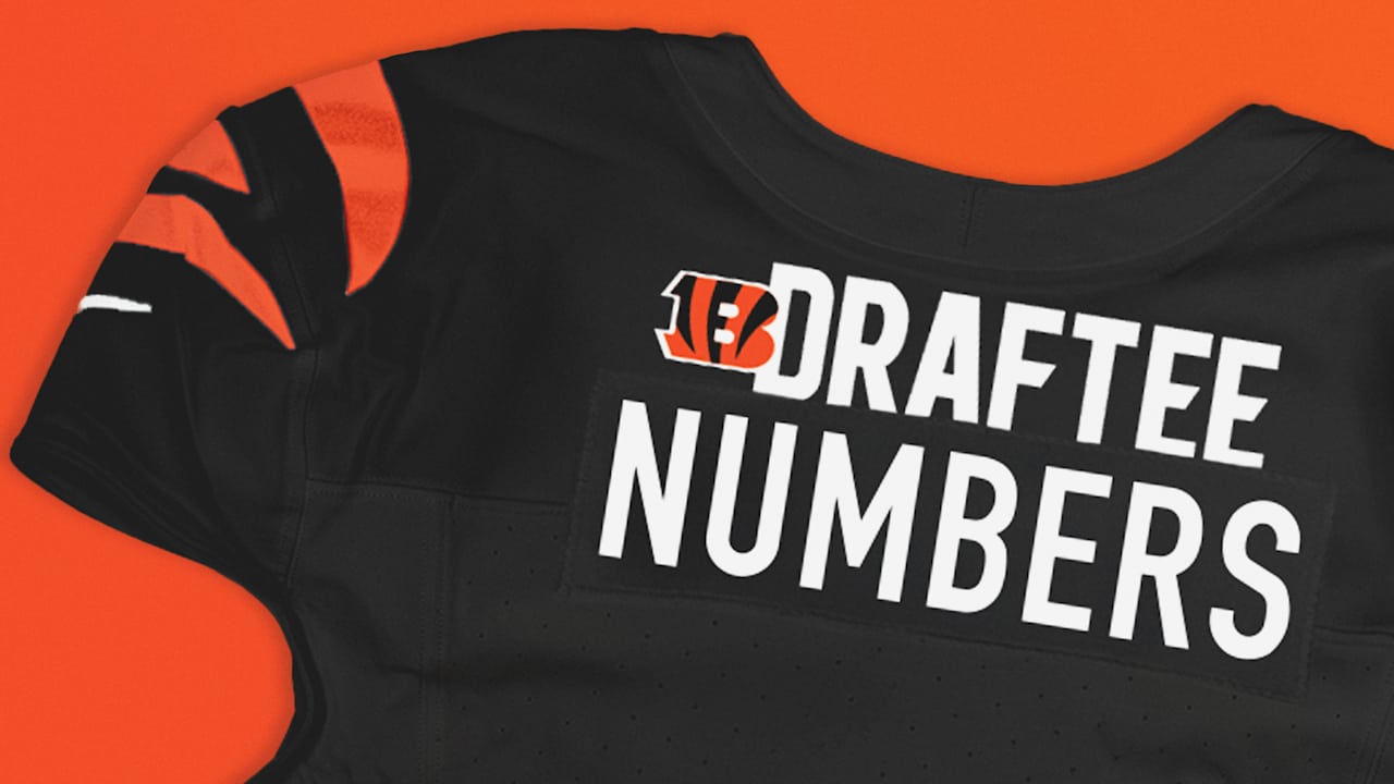 Bengals Draft Class Jersey Numbers