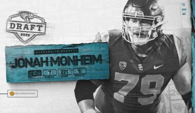Jaguars Select Jonah Monheim No. 221 Overall in 2025 NFL Draft