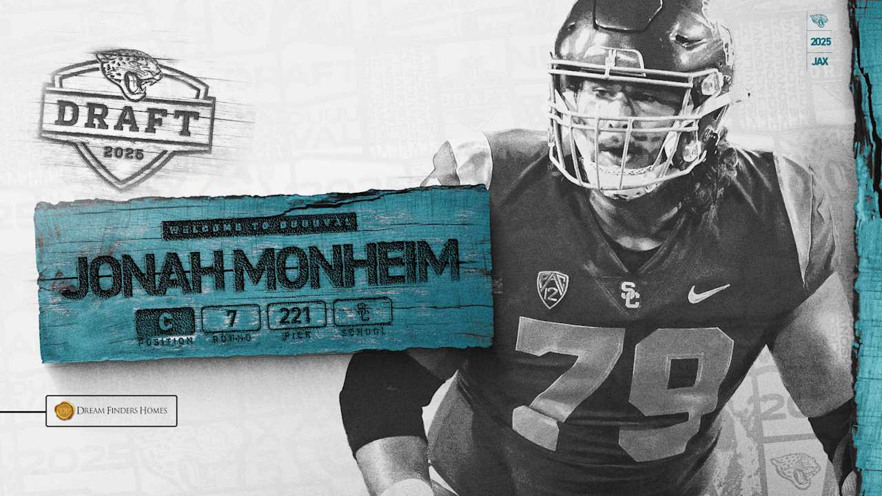 Jaguars Select Jonah Monheim No. 221 Overall in 2025 NFL Draft