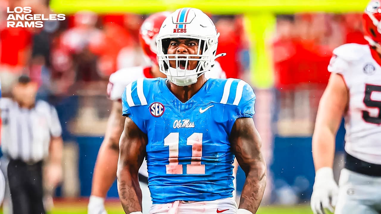 ILB Chris Paul Jr., 172nd pick in 2025 NFL Draft, looking forward to chance to contribute to Rams defense