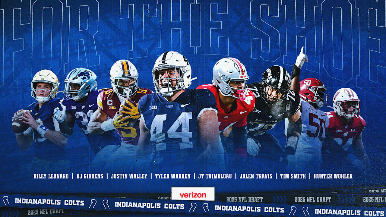 Chris Ballard's process in first 3 rounds, Tyler Warren's 17-catch game, J.T. Tuimoloau's College Football Playoff production, Justin Walley's fit in Lou Anarumo's defense, what Riley Leonard learned from Philip Rivers and more from 2025 NFL Draft