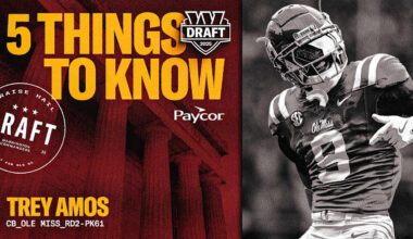 5 things to know about Trey Amos