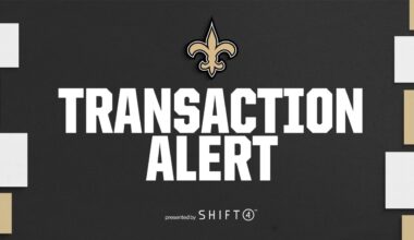 New Orleans Saints exercise fifth-year option on wide receiver Chris Olave