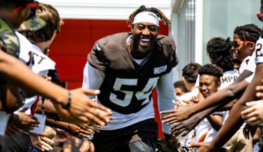 Browns front office supports Browns Give Back on Day 3 of 2025 NFL Draft