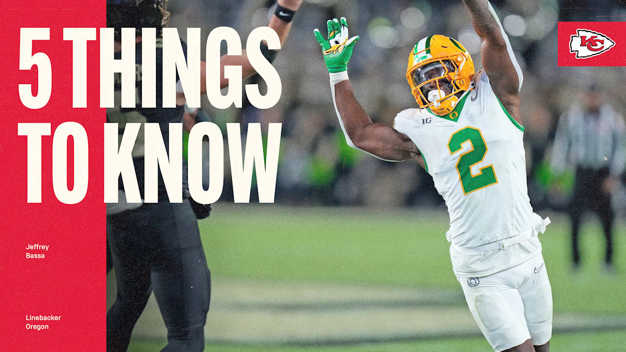 Five Things to Know About Chiefs Fifth-Round Pick LB Jeffrey Bassa