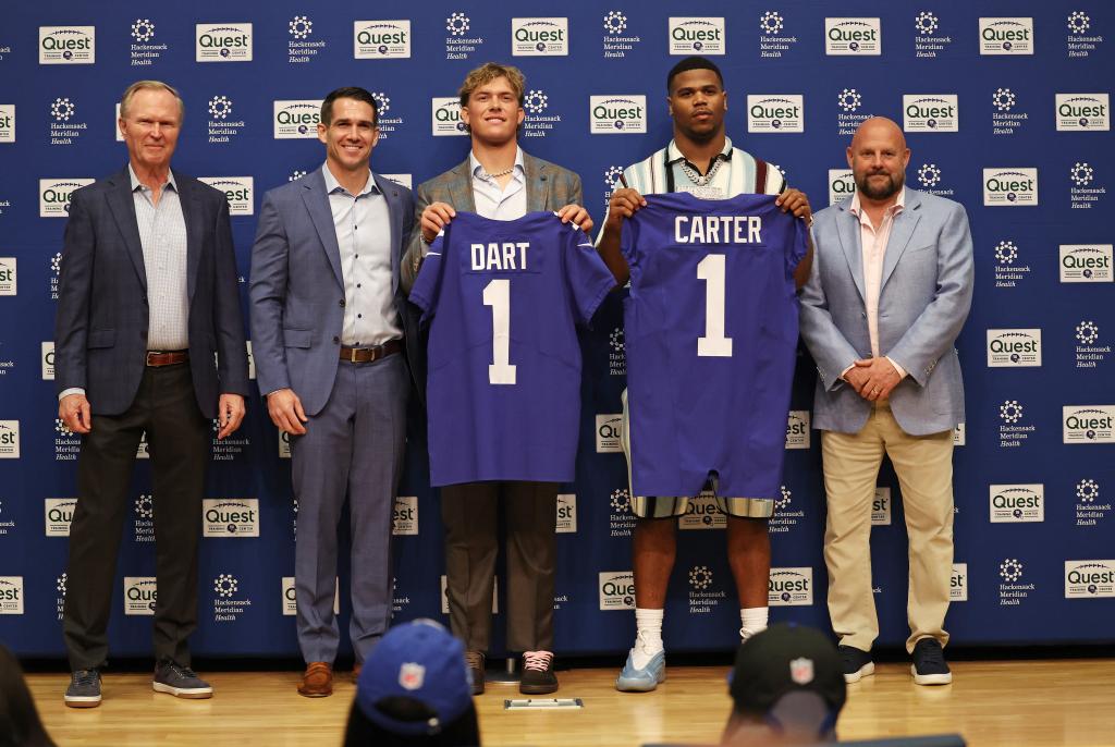 Giants' Abdul Carter was also prank called during 2025 NFL Draft