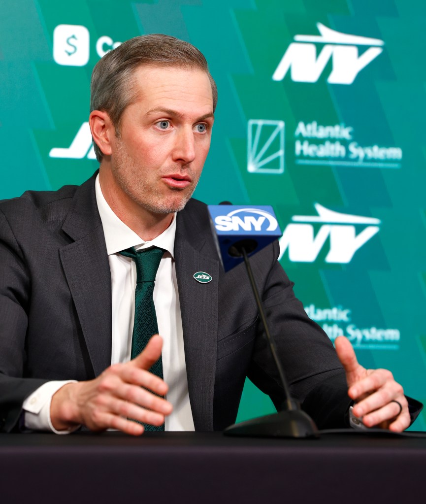 Darren Mougey addresses reporters during a press conference April 24.