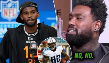 Delanie Walker saw Shedeur Sanders' NFL draft fall coming — and cashed in on it