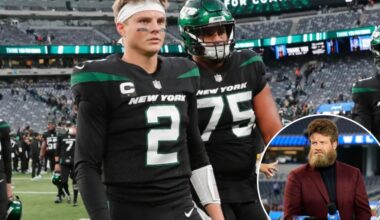 Ryan Fitzpatrick urges Zach Wilson to reconsider jersey decision