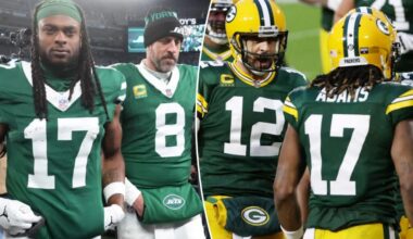 Why Davante Adams thought Aaron Rodgers was being 'dramatic' over Jets breakup