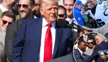 Giants clap back at Donald Trump's story of Saquon Barkley warning: ‘Stop yapping’