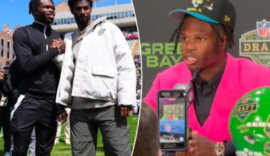 Travis Hunter waited to see if Saints selected Shedeur Sanders in 2025 NFL draft