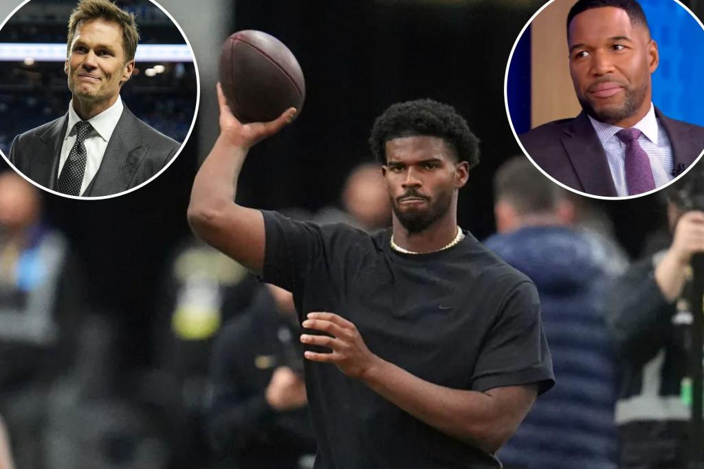 Michael Strahan reveals what Tom Brady thought of Shedeur Sanders' draft fall