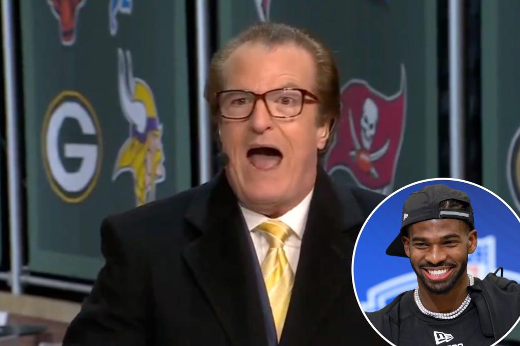 Mel Kiper can't stop ranting about Shedeur Sanders' 'disgusting' NFL free fall