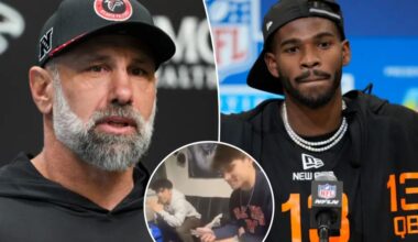 Falcons' Jeff Ulbrich takes blame for son's Shedeur Sanders prank call