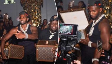 Deion Sanders Jr. sets record straight on Shedeur draft party photo