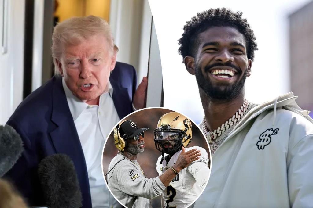 Donald Trump blasts 'stupid' NFL owners for passing on Shedeur Sanders
