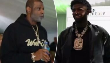 Watch Deion Sanders’ reaction during crushing Shedeur 2025 NFL Draft moment