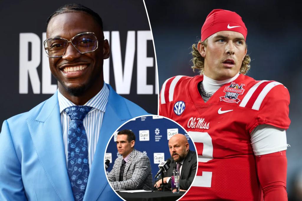 Robert Griffin III slams Giants after Jaxson Dart pick at NFL draft