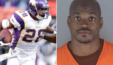 Adrian Peterson arrested for DWI after appearance at NFL draft party