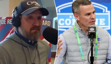 Bills GM Brandon Beane loses it over NFL Draft questions in radio interview