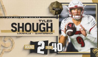 QB Tyler Shough, Louisville, Round 2, Pick 40
