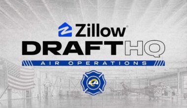 Los Angeles Rams to touch down at Los Angeles Fire Department (LAFD) Air Operations for the Zillow Draft Headquarters