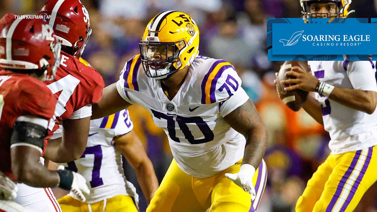 Detroit Lions trade up, draft offensive lineman Miles Frazier