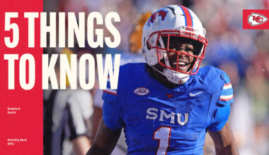 Five Things to Know About Chiefs Seventh-Round Pick RB Brashard Smith