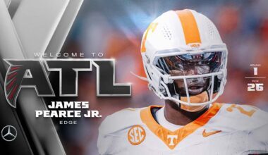 Falcons select James Pearce Jr. with No. 26 pick in 2025 NFL Draft