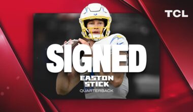 Falcons sign quarterback Easton Stick