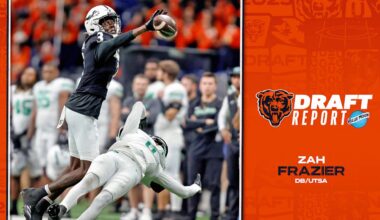 Chicago Bears select DB Zah Frazier in fifth round of 2025 NFL Draft