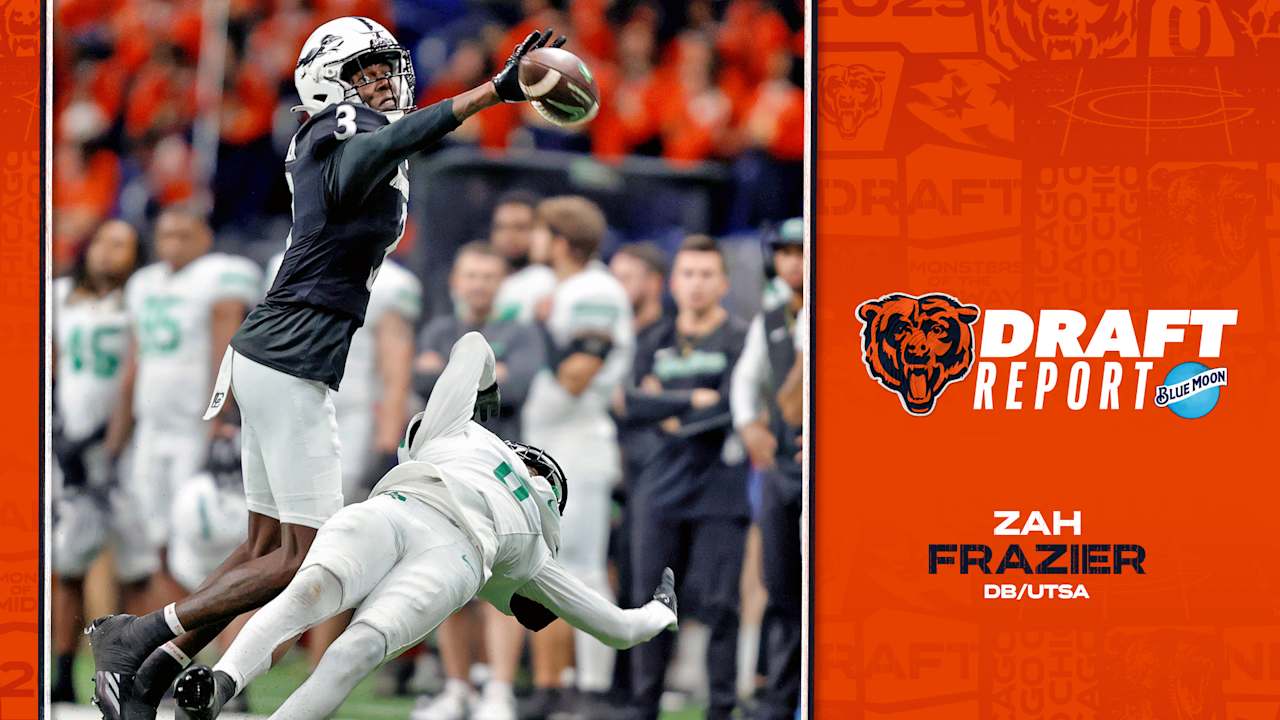 Chicago Bears select DB Zah Frazier in fifth round of 2025 NFL Draft