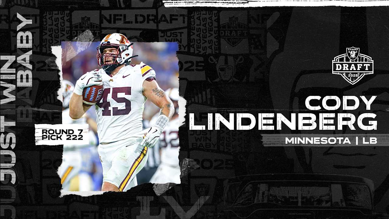 Raiders select LB Cody Lindenberg with No. 222 pick in the 2025 NFL Draft 