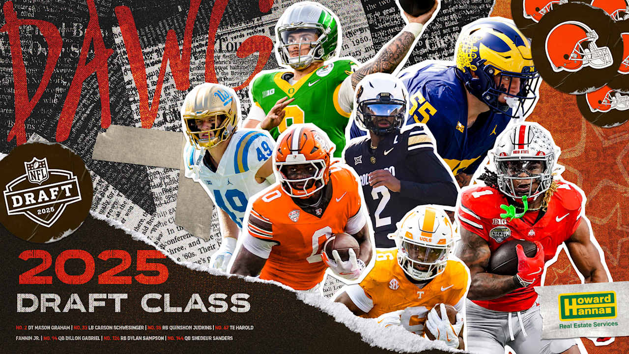 Official: The Cleveland Browns 2025 Draft Class - Cleveland Browns