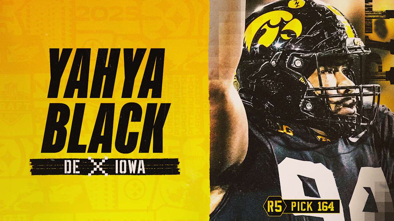 Steelers select Black in fifth round - Steelers.com