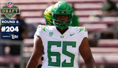 Ajani Cornelius to Cowboys as 6th-Round Pick