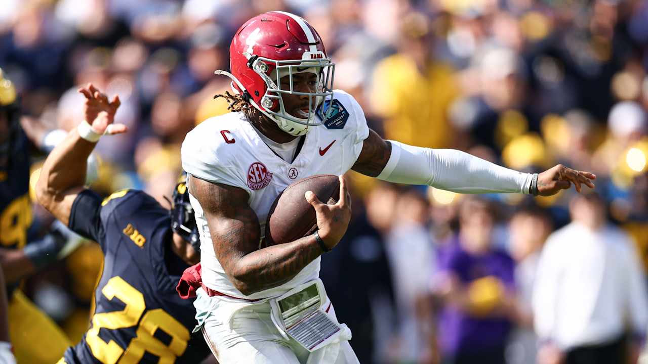 Seahawks select Alabama QB Jalen Milroe at No. 92 overall