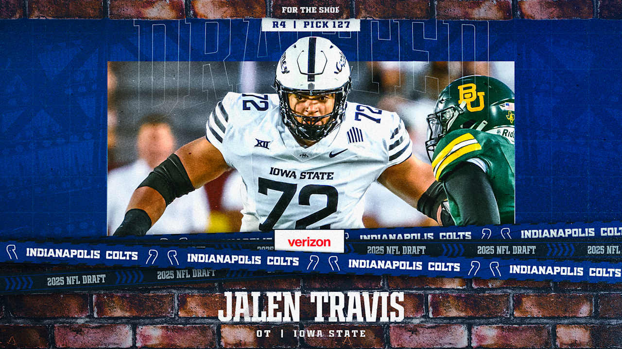 Colts select Iowa State offensive tackle Jalen Travis in fourth round of 2025 NFL Draft