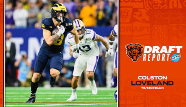 Chicago Bears select TE Colston Loveland in first round of 2025 NFL Draft