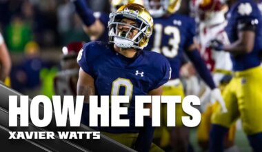 How Xavier Watts fits with the Atlanta Falcons 